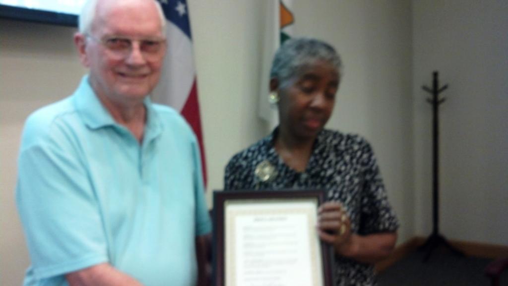 Honorary Council Member of the Month - September 2013